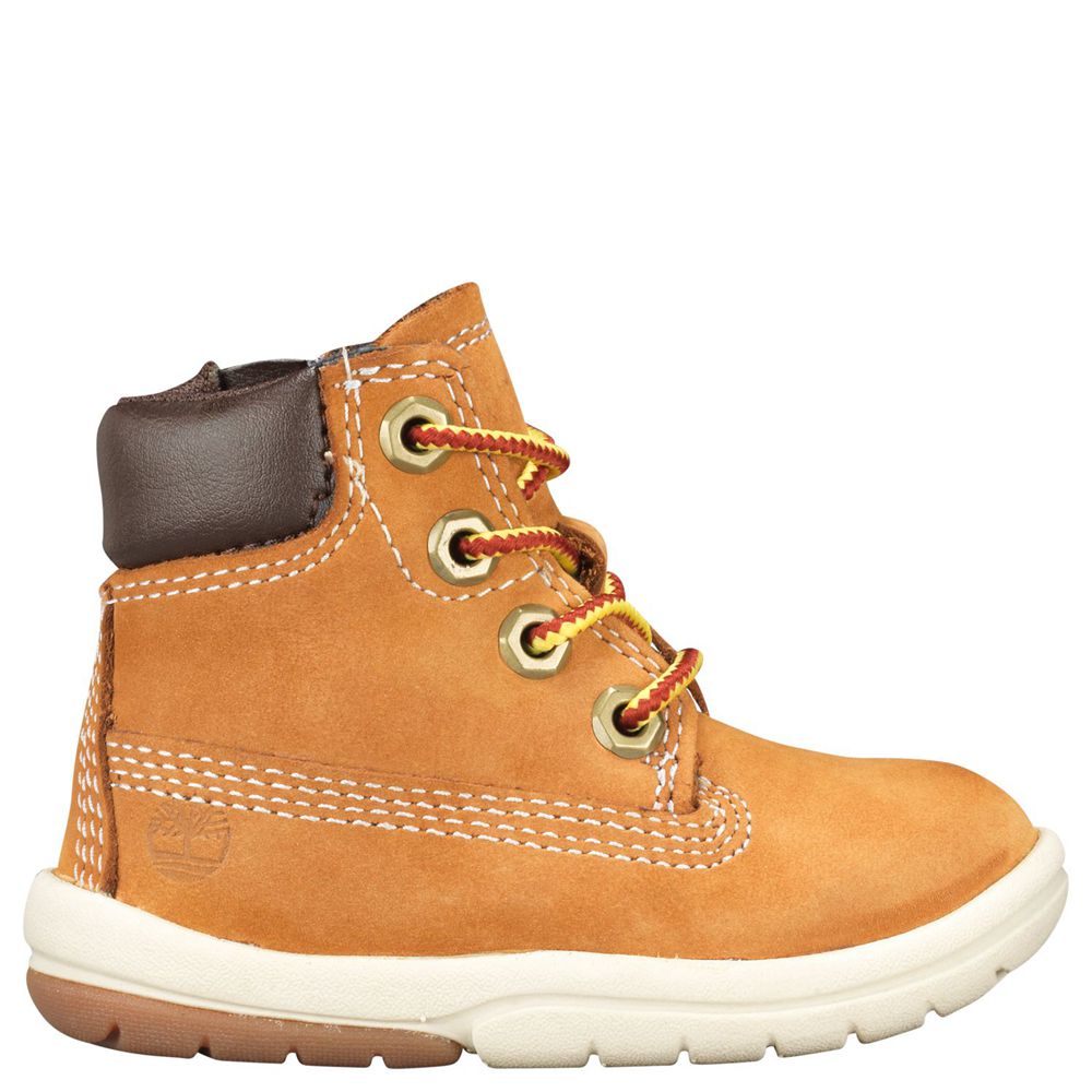 Timberland Kids Snow Boots Toddler Toddle Tracks - Brown - India AW6985432